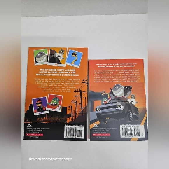 2 Bad Guy Books - Picture 2 of 2